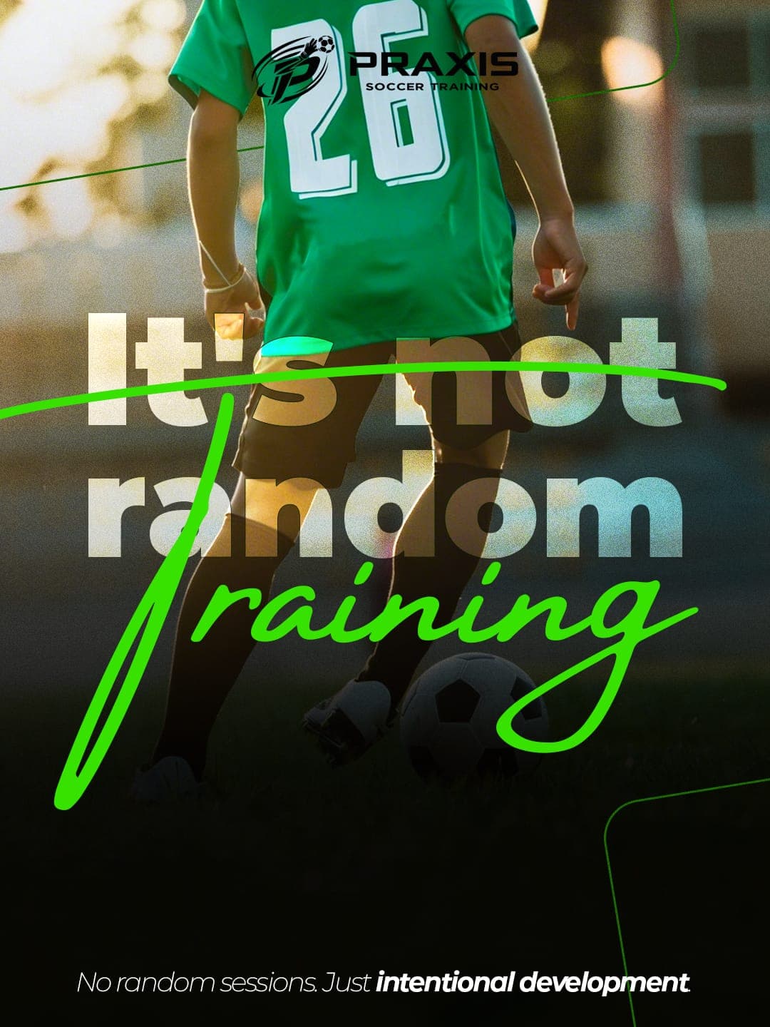 It's not random training